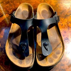 Black Birkenstock Gizeh Sandal size 39